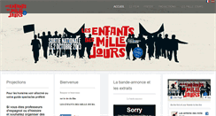 Desktop Screenshot of millejours.net